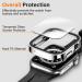 AmizeeÂ 2Â PackÂ CompatibleÂ withÂ AppleÂ WatchÂ CaseÂ 44mmÂ SeriesÂ 6/5/4/SEÂ with Built-in Screen Protector Hard PC Case Straight Edge Ultra Thin Anti-Scratch Protective Cover for iWatch 44mm (Silver/Clear) 44mm Silver/Clear - Buy Online on GoSupps.com