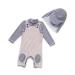 BONVERANO Baby Boys Swimsuit Toddler Bathing Suit Long-Sleeve Zipper One Piece Swimwear with UPF 50+ Sun Protection Overall 2-3 Years