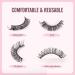 G880-G889 Russian Strip Fake Lashes D Curl(8 Pairs) 3D Effect - Reusable Naturally Thick Eyelashes Fluffy Wispy Natural False Eyelashes G885 - Buy Online on GoSupps.com