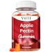 Apple Pectin Gummies - High-Fiber Supplement with 2000mg Natural Cholesterol Lower Support Promotes Digestive Wellness & Stomach Comfort Non-GMO & Gluten Free Herbal Supplements - 60 Vegan Gummy