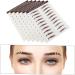 WOONEKY 6pcs Eyebrow Stickers Waterproof Makeup 3d Eyebrows Stickers Eyebrow Tools 6 Transfer Paper 5.50X1.00X0.10CM Brown - Buy Online on GoSupps.com