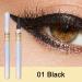 Liquid Eye Liners | Waterproof Fine Tip Matte Eye Liner Pens | Smooth Highly Pigmented Long-Lasting Eye Liners for Halloween Eye Makeup Shows Fit All Eye Shapes Tmay 01# - Buy Online on GoSupps.com
