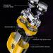 Buy IPX7 Waterproof Electric Beard Clipper Dual Use Mini Shaver for Travel (Yellow) | International Shipping Available - Buy Online on GoSupps.com