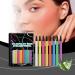  Huyeruie Liquid Eyeliner - Colored Eyeliner with Glitter | UV Neon Liquid Eyeliner Set | Graphic Pigmented Glitter Cases | 8-Color Neon Liquid Eyeliner Pen | Makeup Supplies - Buy Online on GoSupps.com