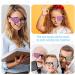Kids Reusable Eye Patches for Glasses - 4 Styles (Rainbow Duck, Mermaid, Hedgehog) - Pink Blue Green White - Buy Online on GoSupps.com