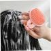 Fomiyes 4-Piece Soft Scalp Massage Shampoo Brush Set - Pink Hair Care & Bathing Tool for Ultimate Relaxation - Buy Online on GoSupps.com