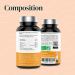 NOVOMA Organic Boost Formula Energy Boost Supplement With Guarana Acerola Maca & Ginger Rich in Caffeine and Natural Vitamin C 90 Vegan Capsules Made in France - Buy Online on GoSupps.com