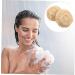 Healeved 2pcs Exfoliating Bath Balls - Flexible Loofah Sponges for Women | Shower Brushes & Facial Accessories - 11x10.5x3CM Khaki - Buy Online on GoSupps.com