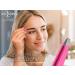 Buy Pink Cosmetic Eyebrow Tweezers - 10 cm with 2 mm Plucking Surface | Perfect for Precision Grooming | International Shipping - Buy Online on GoSupps.com