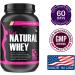 Whey Protein Powder for Women - Weight Loss & Lean Muscle - Low Carb, Gluten Free - Grass Fed, rBGH Hormone Free - Creamy Vanilla 2 lb - Buy Online on GoSupps.com