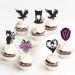 Keaziu 24 Pack Wednes-day Birthday Cupcake Toppers Fantasy Horror Thing Wednesday Cupcake Picks Bat Girl Home Cake Decorations Wednes-day Boys Girls Birthday Party Cake Supplies Black - Buy Online on GoSupps.com