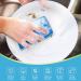 AIDEA-Brite Non-Scratch Scrub Sponge - 12 Count Pack for Dishes & Cleaning - Gentle on Surfaces, Tough on Grime - Blue Cleaning Sponges for Everyday Use - Buy Online on GoSupps.com