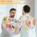 Buy Beard Bib Apron - Non-Stick Waterproof Hair Catcher for Men | Colorful Koala Grooming Cape for Shaving & Trimming - Buy Online on GoSupps.com