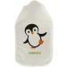 Personalized Hot Water Bottle - Custom Cozy Heat Bottle Cover with Names | 800ml Penguin Design | Perfect Christmas Gift for Kids & Adults - Buy Online on GoSupps.com