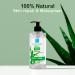 Canary Islands Fresh 100% Natural Aloe Vera Gel - 500 ml (17.6 fl oz) for DIY Cosmetics, Face & Body Care, Hair Repair, After Sun, Wax Aftercare - Moisturizer and Soothing Gel - Buy Online on GoSupps.com