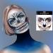 Day of the Dead Tattoos & Halloween Face Gems Set - 9 Sheets Sugar Skull & Skeleton Rhinestone Decals - Buy Online on GoSupps.com