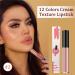Lips Staining Lip Oil 2025 New Lip Stain Oil Cream Texture Lipstick Long Lasting Hydration Soft Application Matte Light and Not Heavy with Lip BrushSetB 4 Pcs SetB - Buy Online on GoSupps.com