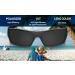 Littlebird4 Premium 1.5mm Polarized Replacement Lenses for Oakley Sutro Sunglasses - Dark Black | MultiOptions - Buy Online on GoSupps.com