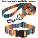 Mihqy Bohemian Dog Collar - Adjustable Soft & Comfortable for Small Medium & Large Dogs - Floral & Geometric Design (Orange XS: 20-30 cm Neck) - Buy Online on GoSupps.com