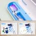 VAPTEC Portable Toothbrush Cover with U V Light for Home and Travel - White - Buy Online on GoSupps.com