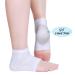 Heel Socks for Dry Cracked Skin - Soft Ventilated & Moisturizing - 3 Pairs for Ultimate Comfort - Buy Online on GoSupps.com