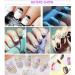 24Pcs Mixed Colors Nail Art Striping Tape Line Decoration Sticker Set - Buy Online on GoSupps.com