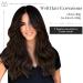 Vivien Balayage Real Hair Extensions - Black Ombre Tressen #1B/6/1B 45cm 100g - Slim 18 Zo11 2-1 - Buy Online on GoSupps.com