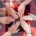 Inateannal Glossy Long False Nails Beige Graffiti Fake Nails French Ballerina Coffin False Nails Stick on Nails Tips for Women and Girls style 1 - Buy Online on GoSupps.com