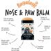 BUGALUGS Dog nose balm Natural lick safe Paw balm for dogs contains Colloidal Oatmeal Dog paw cream Vegan formula nose balm for dogs reduces skin irritation and redness. (40g Stick) - Buy Online on GoSupps.com