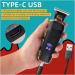 Buy KM-MAX5090 Professional Barber Hair Clipper - Digital Display Electric Razor with Random Graffiti Pattern for Men - International Shipping Available - Buy Online on GoSupps.com