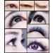 Two Tone Colorful Gradient Mink Lashes 0.12C 12mm Black Red C Curl - Buy Online on GoSupps.com