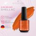 SHAYENNE Made in Germany Shellac Gel Nail Polish 15 ml for UV LED Lamp 153 Tropical Orange Gel Nail Polish for UV Nail Lamp LED Nail Polish Gel Polish Nail Gel - Buy Online on GoSupps.com