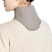 Self-Warming Tourmaline Neck Pad & Strap - Relief for Office Neck Pain | Velcro Fastener & Pocket - Mocha - Buy Online on GoSupps.com