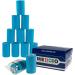 Gauze Cotton Roll 40x500cm & 12 Adhesive Light Blue Hoof Bandages - Premium Quality Cotton Dressing for Horses - Buy Online on GoSupps.com