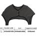 Ulapithi Heated Neck Wrap Pillow - 360 Thermal Collar for All Seasons | Washable Velvet Neck Warmer & Relaxation Solution - Dark Gray - Buy Online on GoSupps.com