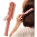Styling Hair Curling Tool | Volumizing Hair | Curling Make Up Brush Roller Tool Hair Curlers on Top of Head Grip Hair Root Volume Hair Styling Pink - Buy Online on GoSupps.com