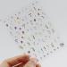 JMEOWIO 3D Embossed Flower Spring Summer Floral Nail Art Stickers Decals Self-Adhesive 5D Nail Supplies Nail Art Design Decoration Accessories 1 Sheets - Buy Online on GoSupps.com