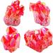 Red Titanium Coated Natural Rock Crystal Cluster Quartz Geode Stone Gemstone Home Decoration Specimen 50g Rocks (Size : 50g) - Buy Online on GoSupps.com