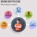 15 Pack Pink Pencil Grips for Children - Writing Aids & Posture Correctors for Better Writing - Buy Online on GoSupps.com