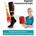 Blongw Compression Stockings for Men - 6 Pairs of Knee Socks for Sports Travel & Running - Support Compression Socks (Assorted Size S-M) - Buy Online on GoSupps.com