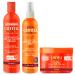 Cantu Moisturizing Curl Activator Cream 355 ml Cocount Oil Shine & Hold Mist 237 ml with Coconut Curling Cream 340 g TRIO BUNDLE
