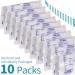 10 Pack Urinary Drainage Bags with Anti-Reflux Valve - 750ml Leg Bags for Home & Hospital Use | Easy Push-Button Drain & Adjustable Straps - Buy Online on GoSupps.com