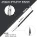 12 Pieces Angled Eyeliner Brushes - Lightweight & Fine Bent Angle for Precise Makeup Application - Buy Online on GoSupps.com