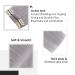 Vivien Grau Clip-In Extensions | 18 Real Remy Hair - Gray Silber 120g 7PCs - Premium Quality Hair Extensions - Buy Online on GoSupps.com