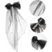 FRCOLOR Bridal Hair Accessories Bow- Knot Hair Clip Bridal Hairpins Hair Barrette Bow Headdress Bachelorette Party Veil Tiara for Girls Bow-knot Hair Clip Bride Decorate Wedding Iron - Buy Online on GoSupps.com