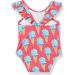 Hatley Baby Girls One Piece Swimsuit Ice Cream Cones 9-12 Months - Cute and Comfy Swimwear for Your Little One - Buy Online on GoSupps.com