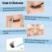 KevKev Lash Remover 10ml - Effective Eyelash & Cluster Lash Adhesive Remover with Brush & Cotton Swabs for Easy Removal - Buy Online on GoSupps.com
