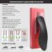 EZXM Orthotic Custom Insoles Arch Support for Men's 10.5-11/Women's 11.5-12 - Relief for Plantar Fasciitis, Over-Pronation, Supination, Foot Pain, Flat Feet - Leather Shoe Inserts - Buy Online on GoSupps.com