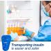 YOUSHARES Diabetes Ice Packs - TSA Approved Insulin Cooler Travel Case Mini Ice Packs (4 Packs) - Buy Online on GoSupps.com