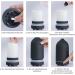 Jesmay 120ml Aroma Diffuser | Premium Ultrasound Essential Oil Diffuser with LED | BPA-Free Ceramic Luminaire for Bedroom Office Spa - Black - Buy Online on GoSupps.com